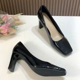  Giày Cao Gót 7 Phân Da Bóng Cao Cấp 23D08-2 