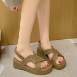  Giày Sandal Bánh Mì Nữ Đế Đúc Cao Cấp 999-8 