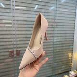  Giày Cao Gót 8 Phân Đính  Đá  Cao  Cấp  2356-17 