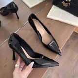  Giày Cao Gót 8 Phân Da Bóng Cao Cấp 528-51 