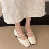  Giày Búp Bê Mary Jane Đính Đá cao Cấp P125-23 