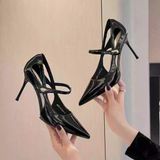  Giày Cao Gót 9 Phân Da Bóng  Cao Cấp A2270-12 