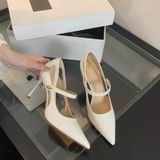  Giày Cao Gót 9 Phân Da Bóng  Cao Cấp A2270-12 