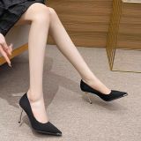  Giày Cao Gót 9 Phân Da Pu Cao Cấp 8869A-9 