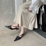  Giày Cao Gót 4 Phân Hở Gót SY-18 