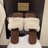  Dép Lông Đế Bệt Sang Chảnh A88-2 