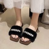  Dép Lông Đế Bệt Sang Chảnh A88-2 