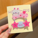  Set 2 kẹp tóc mái thú cưng hoạt hình dễ thương - SETK-220 