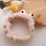  Băng đô cài tóc rửa mặt, đắp mặt nạ họa tiết cua- PKT-45 