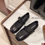  Giày Búp Bê Da Lì Đế Bệt 208 