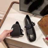  Giày Búp Bê Da Lì Đế Bệt 208 