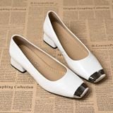  Giày Búp Bê 4 phân Da Lì Cao Cấp 360-1 