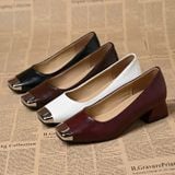  Giày Búp Bê 4 phân Da Lì Cao Cấp 360-1 