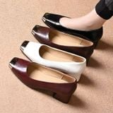  Giày Búp Bê 4 phân Da Lì Cao Cấp 360-1 