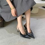  Giày Cao Gót 7 Phân Da Lì 2061 