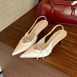  Giày Cao Gót 7 Phân Da Lì 2061 