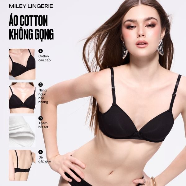 Áo Ngực Cotton Không Gọng  Classic [BRW01015]