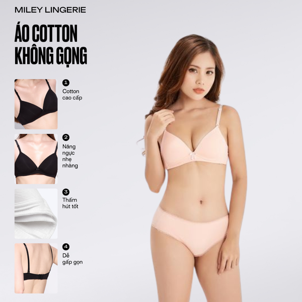Áo Ngực Cotton Không Gọng  Classic [BRW12015]