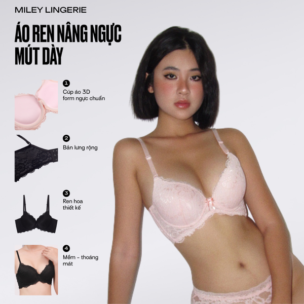 Áo Nâng Ngực Mút Dày Active [BRL12001]