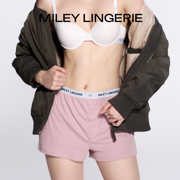 Quần Đùi Thun Dệt Vân Sóng- Miley Lingerie