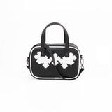  Crozzy Vanity Bag - Đen trắng 