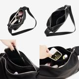  Túi da đeo chéo SCARAB - REUM BLACK SLING BAG 