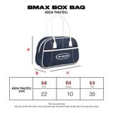  Bmax Box Bag - Nâu Đỏ 