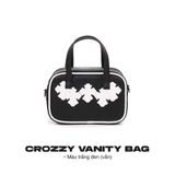  Crozzy Vanity Bag - Đen trắng 