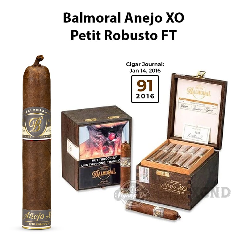 Cigar Balmoral Anẽjo XO Petit Robusto - Xì Gà Dominica Chính Hãng