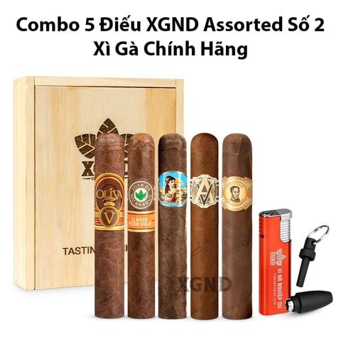 Combo 5 Điếu XGND Assorted Số 2 Chính Hãng