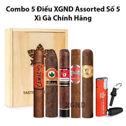 Combo 5 Điếu XGND Assorted Số 5 Chính Hãng