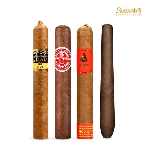 Combo Xì Gà Trải Nghiệm Số 4 - Cigar Chính Hãng