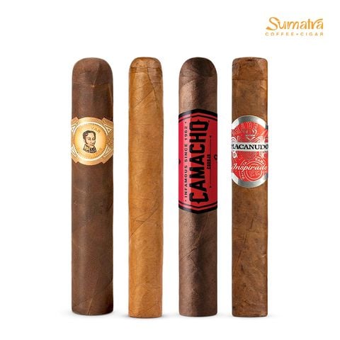 Combo Xì Gà Trải Nghiệm Số 5 - Cigar Chính Hãng