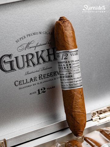 Cigar Gurkha Cellar Reserve Platinum 12 Year Solara - Xì Gà Chính Hãng