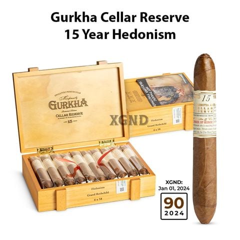 Cigar Gurkha Cellar Reserve 15 Year Hedonism - Xì Gà Chính Hãng