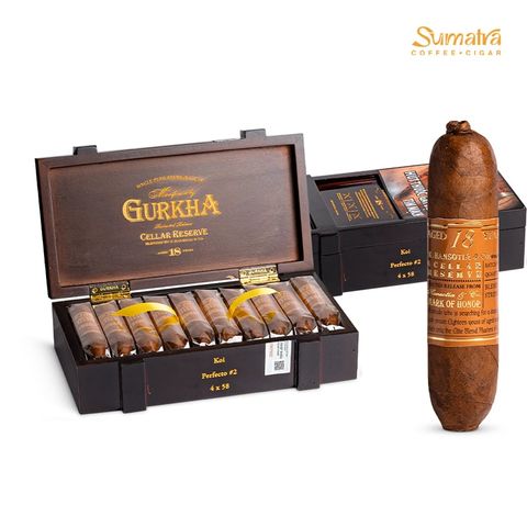 Cigar Gurkha Cellar Reserve 18 Year Edicion Especial Koi - Xì Gà Chính Hãng