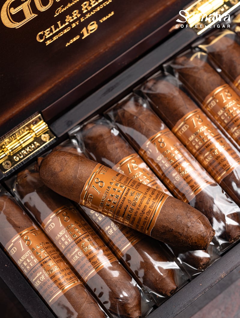 Cigar Gurkha Cellar Reserve 18 Year Edicion Especial Koi - Xì Gà Chính Hãng