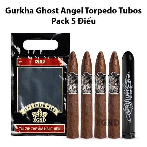 Cigar Gurkha Ghost Angel Torpedo Tubos - Xì Gà Chính Hãng