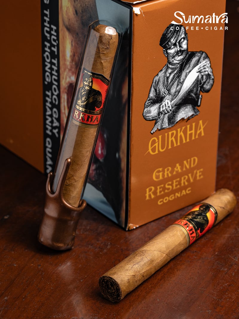 Cigar Gurkha Grand Reserve Cognac Corona - Xì Gà Chính Hãng
