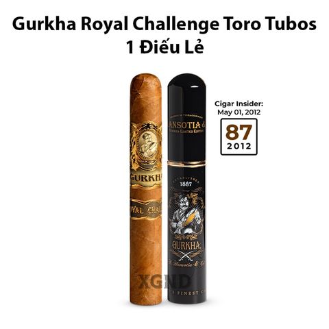 Cigar Gurkha Royal Challenge Toro Tubos - Xì Gà Chính Hãng