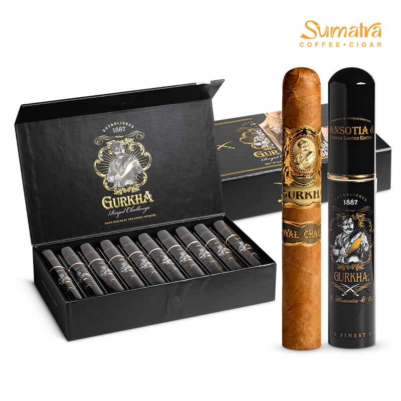 Cigar Gurkha Royal Challenge Toro Tubos - Xì Gà Chính Hãng