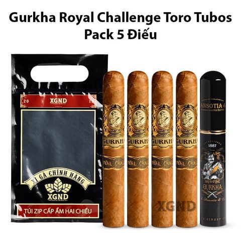 Cigar Gurkha Royal Challenge Toro Tubos - Xì Gà Chính Hãng
