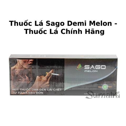 Thuốc Lá Sago Demi Melon – Thuốc Lá Bấm Vị Dưa Lưới - Thuốc Lá Chính Hãng