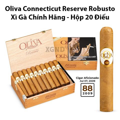 Cigar Oliva Connecticut Reserve Robusto - Xì Gà Chính Hãng