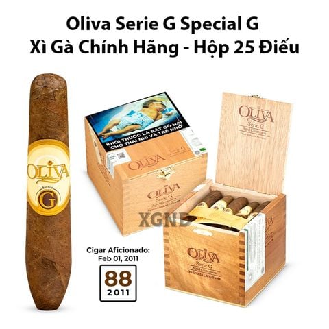 Cigar Oliva Serie G Special G - Xì Gà Chính Hãng
