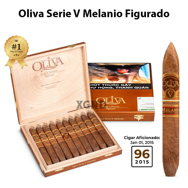 Cigar Oliva Serie V Melanio Figurado - Xì Gà Chính Hãng