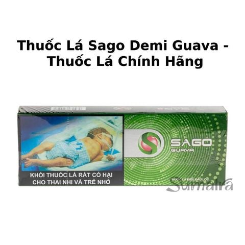 Thuốc Lá Sago Demi Guava – Thuốc Lá Bấm Vị Ổi - Thuốc Lá Chính Hãng