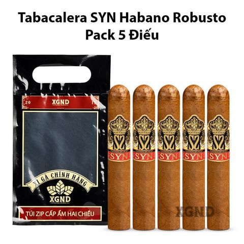 Cigar Tabacalera SYN Habano Robusto - Xì Gà Chính Hãng