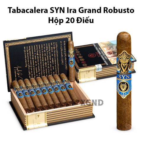 Cigar Tabacalera SYN Ira Grand Robusto - Xì Gà Chính Hãng