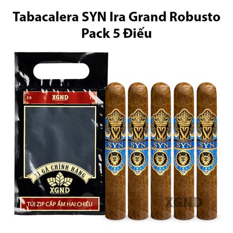 Cigar Tabacalera SYN Ira Grand Robusto - Xì Gà Chính Hãng
